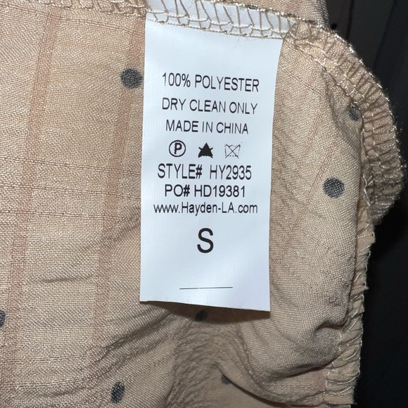 Hayden Vivian polka dot maxi dress, Size Small, NWOT - Picture 9 of 9